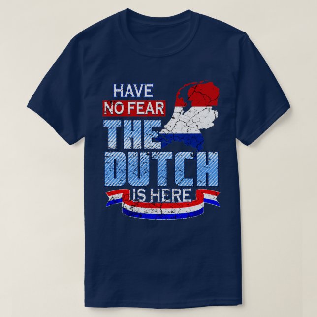 Camiseta Holandés gracioso (Diseño del anverso)