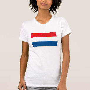 Camiseta holandesa de la bandera