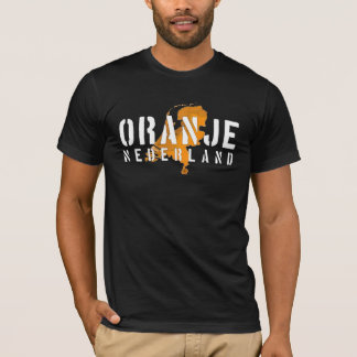 Camiseta holandesa del mapa