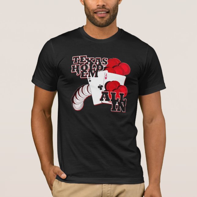 Camiseta holdem de Tejas (Anverso)