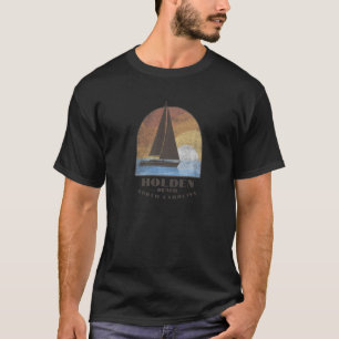 Camiseta Holden Beach Nc Sailboat Sailing In The Summer