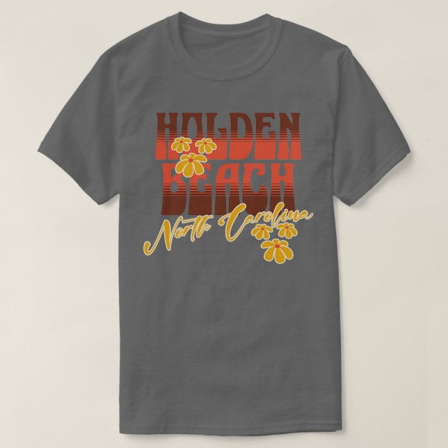 Camiseta Holden Beach North olina Fragrant Summertime (Diseño del anverso)