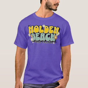 Camiseta Holden Beach North olina Sparkle and Flowers 1
