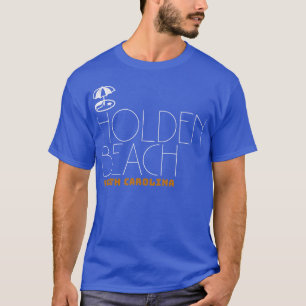 Camiseta Holden Beach North olina Summer Umbrella