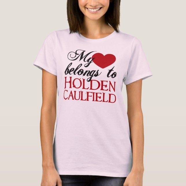 Camiseta Holden Caulfield Love (Anverso)