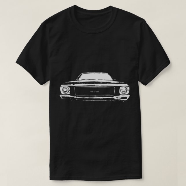 Camiseta Holden Monaro, 1973. (Diseño del anverso)