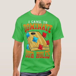 Camiseta Hole Bean Bags De Maíz Toss Vine A Dominar Tu H