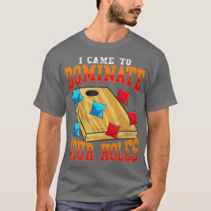Camiseta Hole Bean Bags De Maíz Toss Vine A Dominar Tu H