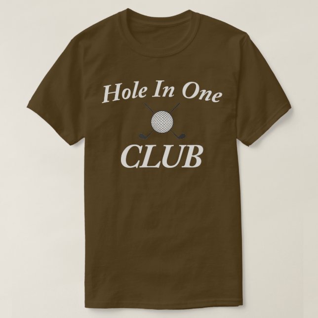 Camiseta Hole In One Club Golf Shirt 1 (Diseño del anverso)