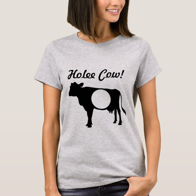 Camiseta Holee Cow T-Shirt (Anverso)