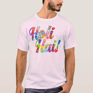 Camiseta ¡Holi Hai! - Difunde el mensaje de Holi