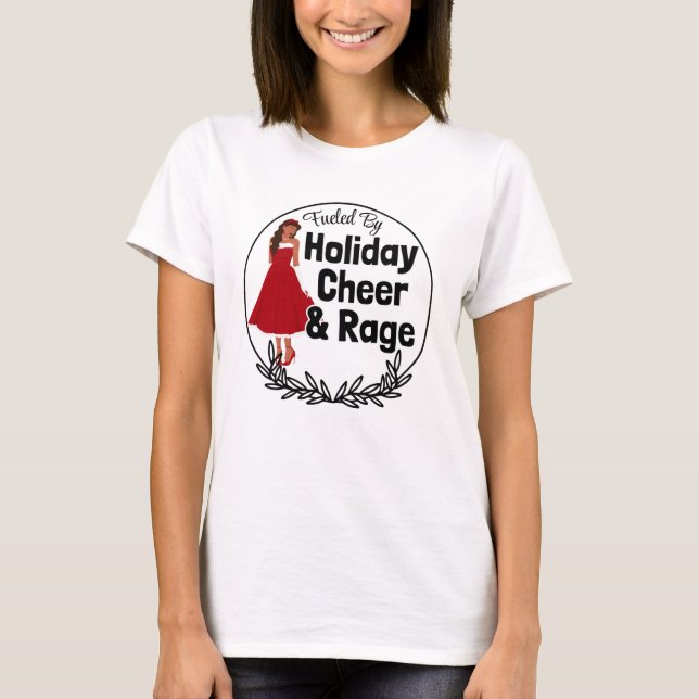 Camiseta Holiday Cheer & Rage (Anverso)