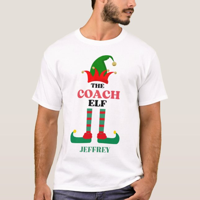Camiseta Holiday Coach Elf (Anverso)