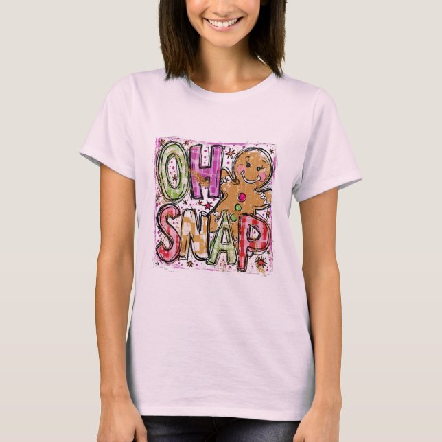 Camiseta Holiday Fun - Oh Snap! (Anverso)