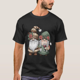 Camiseta Holiday Gnome Charm
