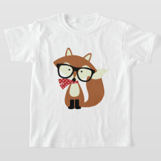 Camiseta Holiday Hipster Brown Fox
