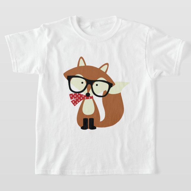 Camiseta Holiday Hipster Brown Fox (Distribución)