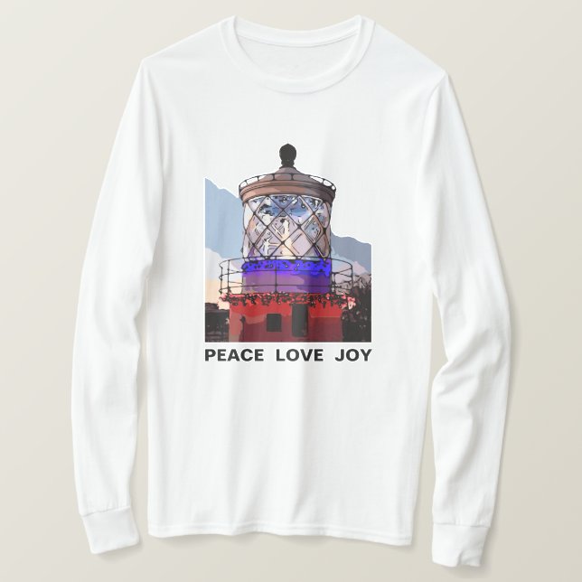 CAMISETA HOLIDAY LIGHTHOUSE (Anverso del diseño)
