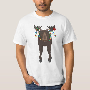 Camiseta Holiday Moose