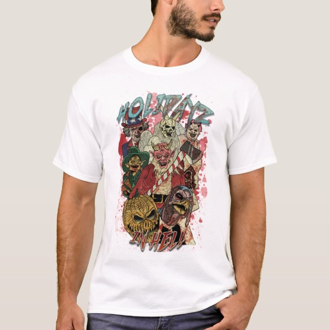Camiseta Holidayz In Hell T-ShirtHOLIDAYZ IN HELL_ HHN HOLL (Anverso)