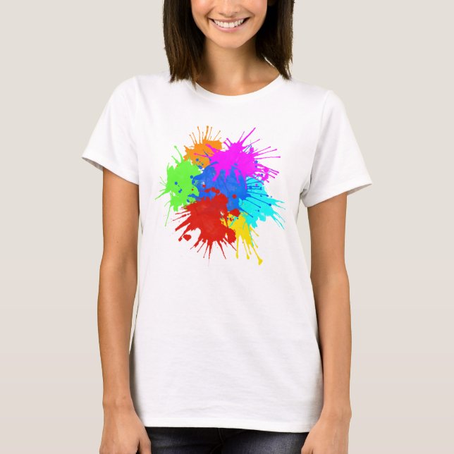 Camiseta holiES - salpica alrededor de 2 + sus ideas (Anverso)