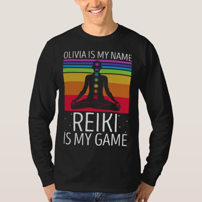 Camiseta Holistic Reiki Quote for Reiki Meowster and Reiki  (Anverso)