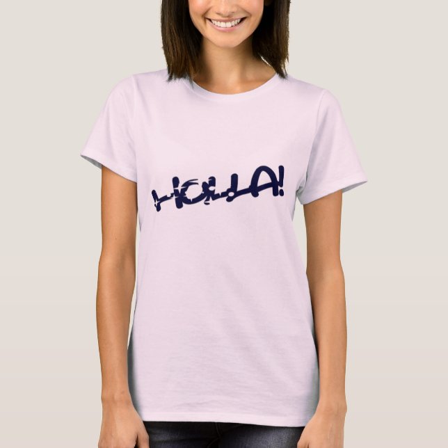 Camiseta ¡Holla! (Anverso)