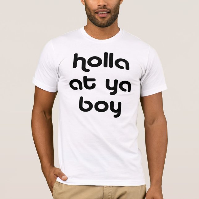 Camiseta holla en el muchacho 4,0 del ya (Anverso)