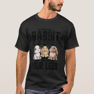 Camiseta Holland Lop Bunny Stuffed Animal Propietario Holla
