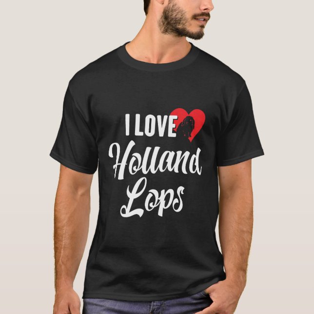 Camiseta Holland Lops For Rabbit Aovers (Anverso)