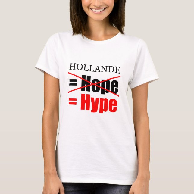 Camiseta Hollande No Esperanza = Hype - W Tee (Anverso)