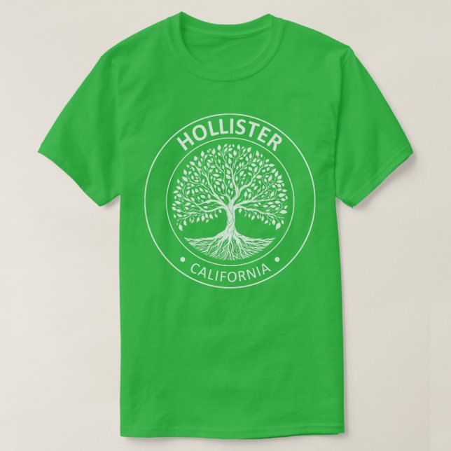 Camiseta Hollister (Diseño del anverso)