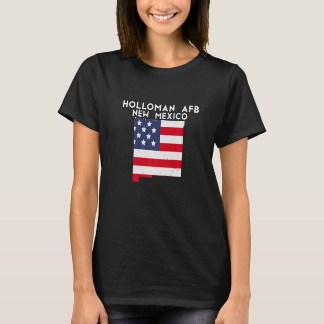 Camiseta Holloman AFB Estados Unidos EE.UU. Viaje nuevo Méx (Anverso)