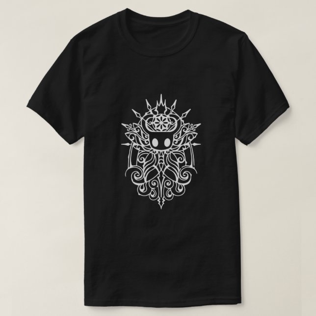 Camiseta Hollow Knight Tribal White Classic (Diseño del anverso)