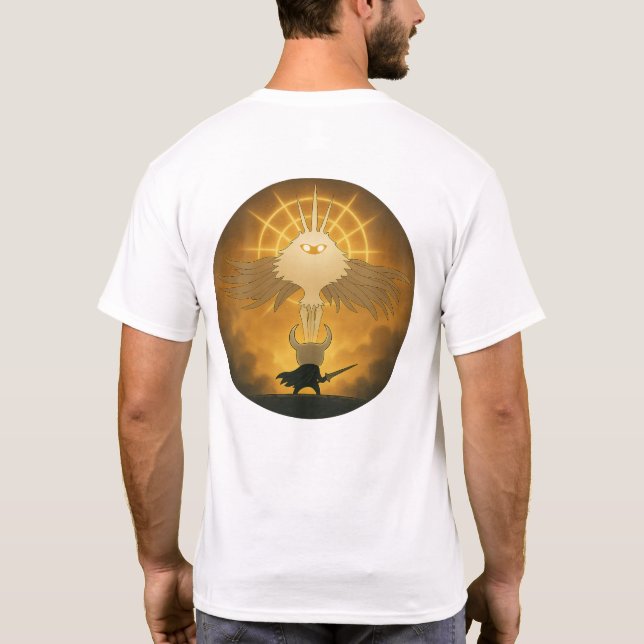 Camiseta Hollow Knight Vs Radiance (Reverso)