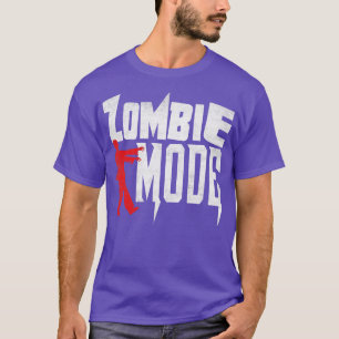 Camiseta Holloween Modo Zombie Gracioso Zombie con problema