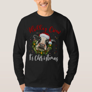 Camiseta holly cow it's christmas T-shirt