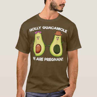 Camiseta Holly Guacamole Estamos Embarazados Graciosamente