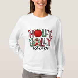 Camiseta Holly Jolly Teacher
