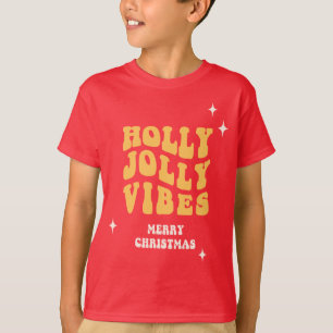 Camiseta Holly Jolly Vibes - Feliz Navidad