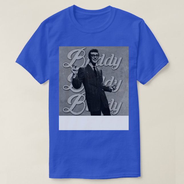 Camiseta Holly Music Buddy BW (Diseño del anverso)