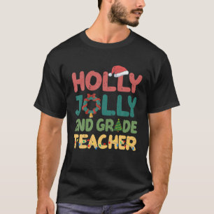 Camiseta Holly n Jolly 2 Maestra Santa Navidades Tr