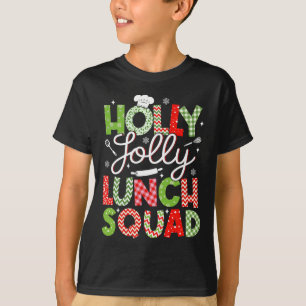 Camiseta Holly Retro Jolly Lunch Squad Cafetería Lunch Lady