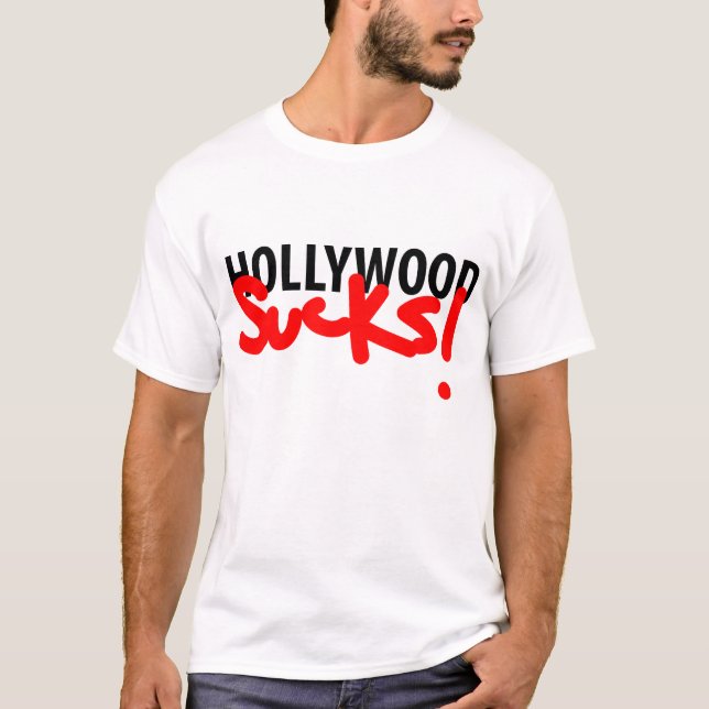 CAMISETA HOLLYWOOD CHUPA (Anverso)