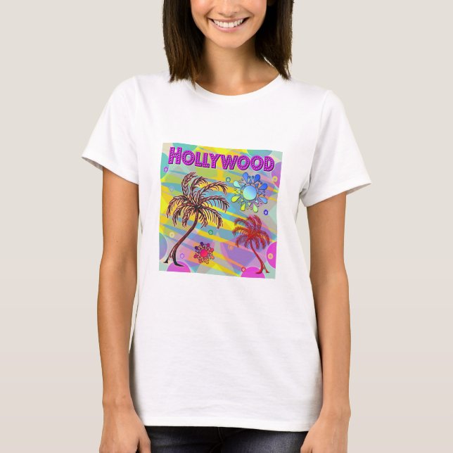 Camiseta Hollywood Feliz y Esperanza (Anverso)