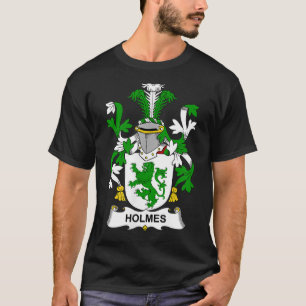 Camiseta Holmes Coat of Arms Family Crest