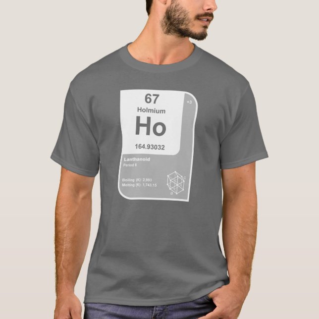 Camiseta Holmio (Ho) (Anverso)