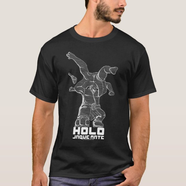 Camiseta Holo Jaque Mate blanca (Anverso)