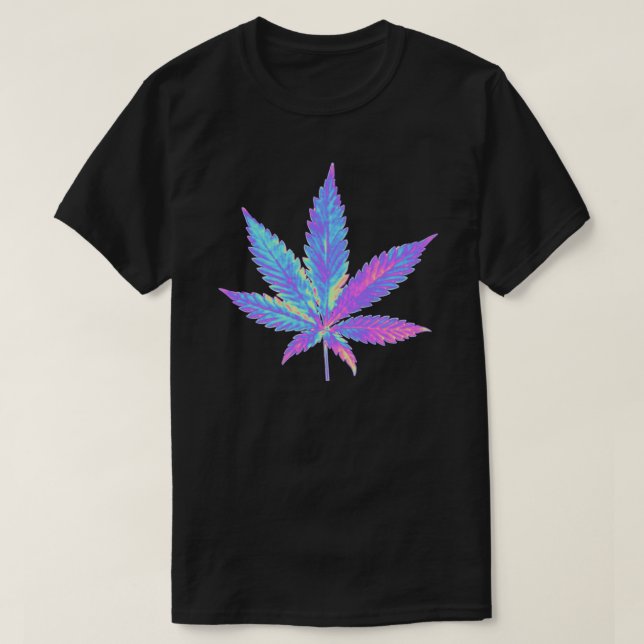 Camiseta Holográfica de Weed Classic.png (Diseño del anverso)