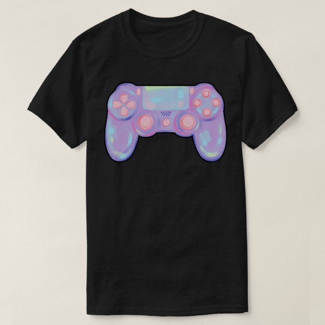 Camiseta Holographic Gamepad TShirt (Diseño del anverso)